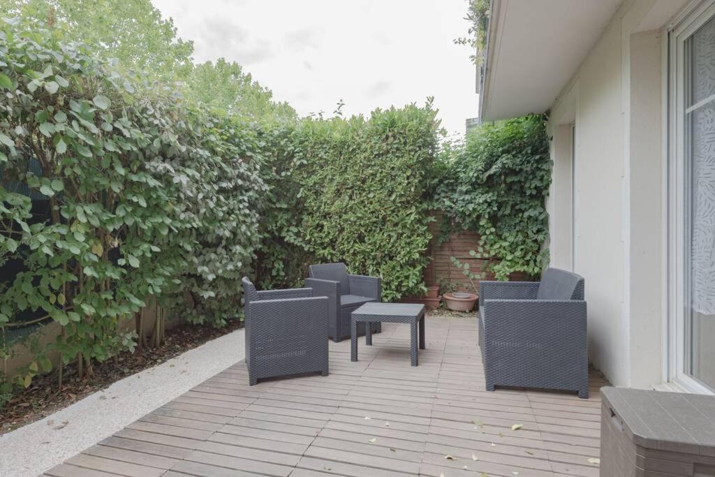 Garden Apartment Next To Disneyland Bussy-Saint-Georges Eksteriør bilde